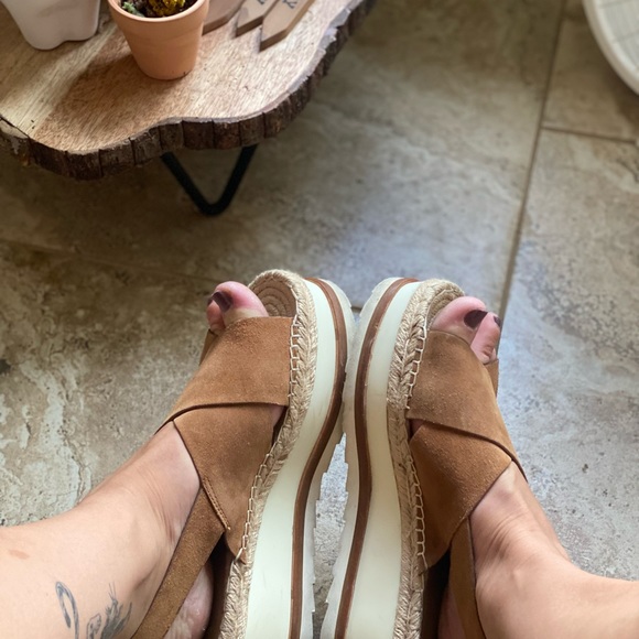 Marc Fisher “Gandy” platform slingback sandal - Picture 5 of 7